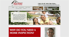 Desktop Screenshot of ironhomesinspections.com